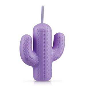 Cactus Cup with Straw